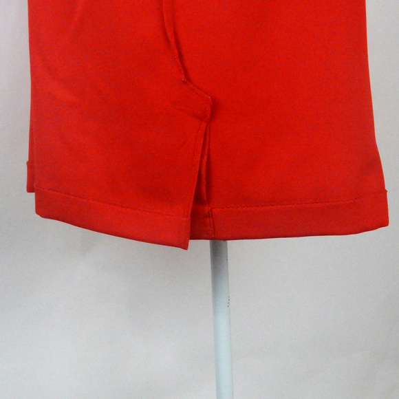 🎂Classic Collection Knee Length Skirt Red Pullon - Picture 5 of 6